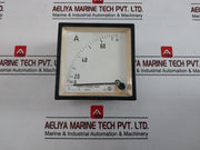 Saci 75/5A Analog Panel Ammeter 0 To 60/75A