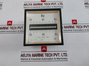 Saci Frequency Meter Naval Series 56-64 Hz 440V ~0.5