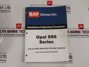 Saf Ss6-125-c-by Solid State Reduced Voltage Starter For 3 Ph Induction Motors