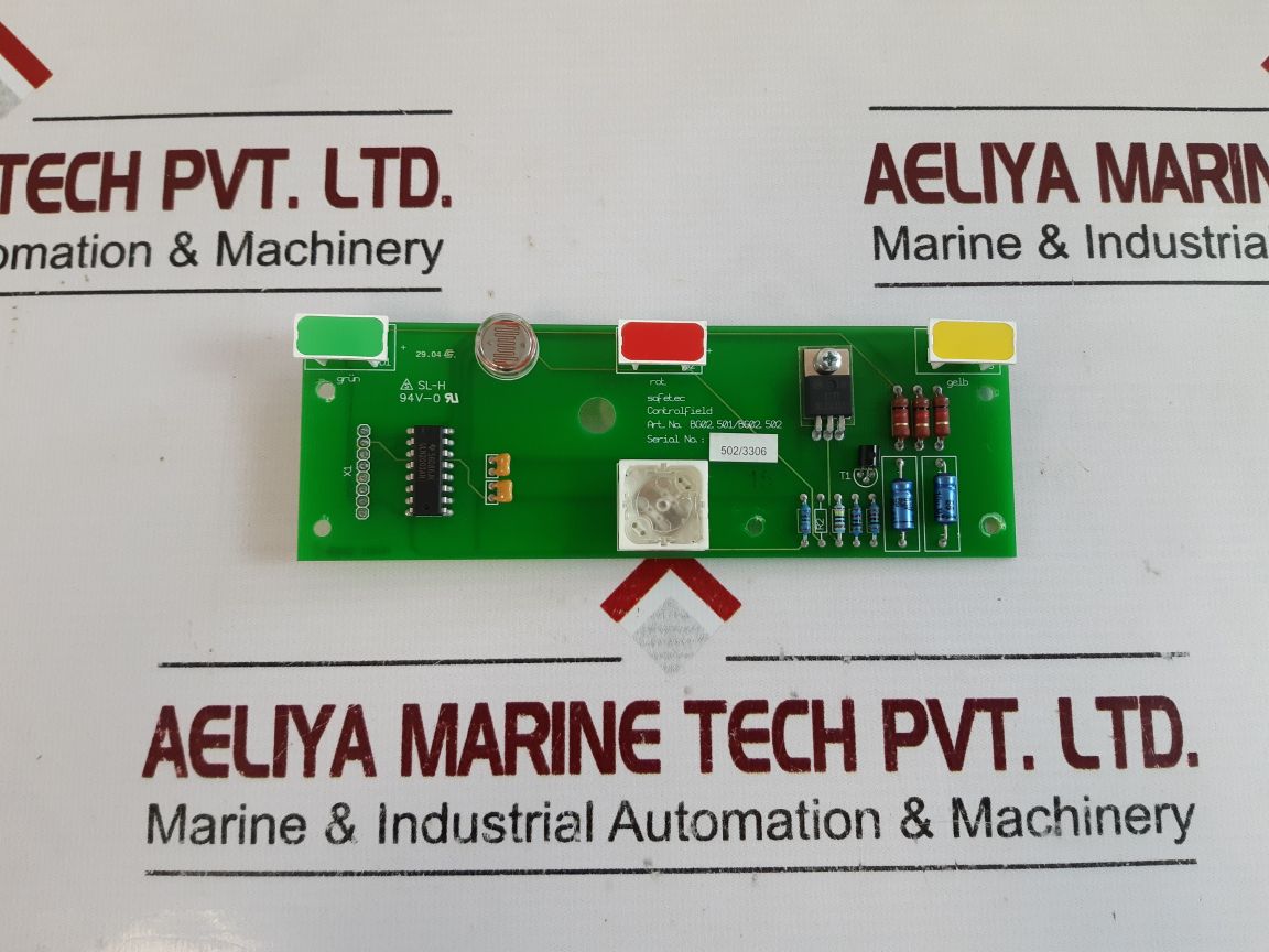 Safetec Bg02.501/Bg02.502 Pc Controlfield Board