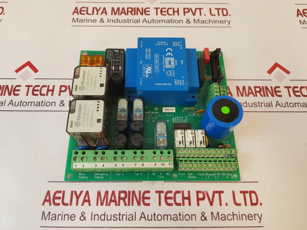 Safetec Bg02.600 Power Supply Module