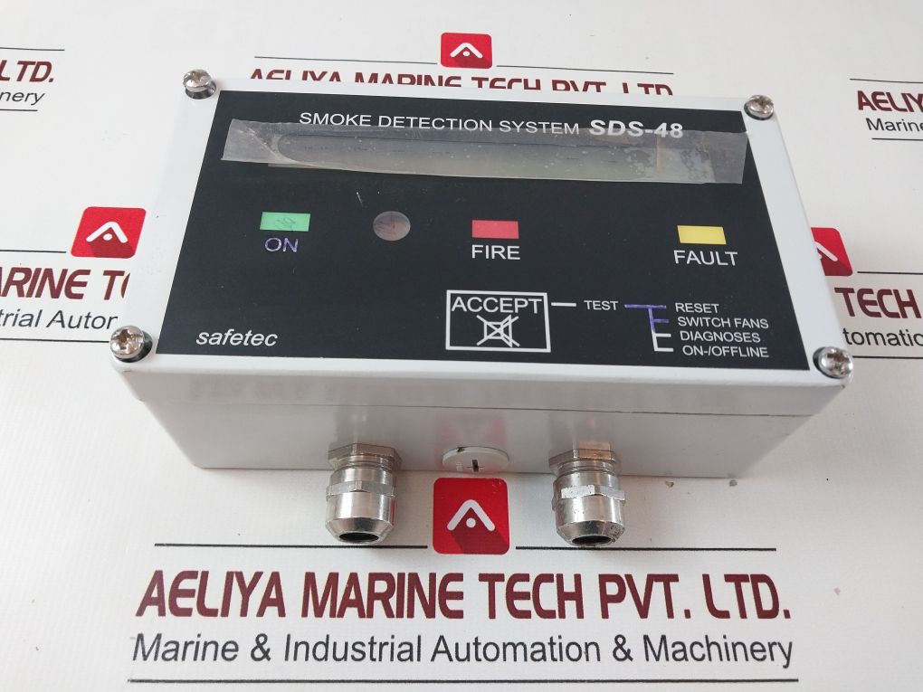 Safetec Sds-48 Smoke Detection System Panel
