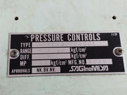 Saginomiya Ans-c130Pbq001 Pressure Switch