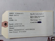 Saginomiya Atb-y134 Anti Freeze Thermostat Set 1.5~7Â°C