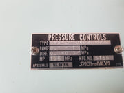 Saginomiya Sns-c110Wuq Pressure Controls