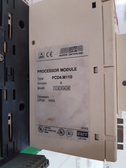 Saia Pcd4.M110+Pcd4.W10+Pcd4.A20+Pcd4.E11+Pcd4.A40 Processor Module Rack