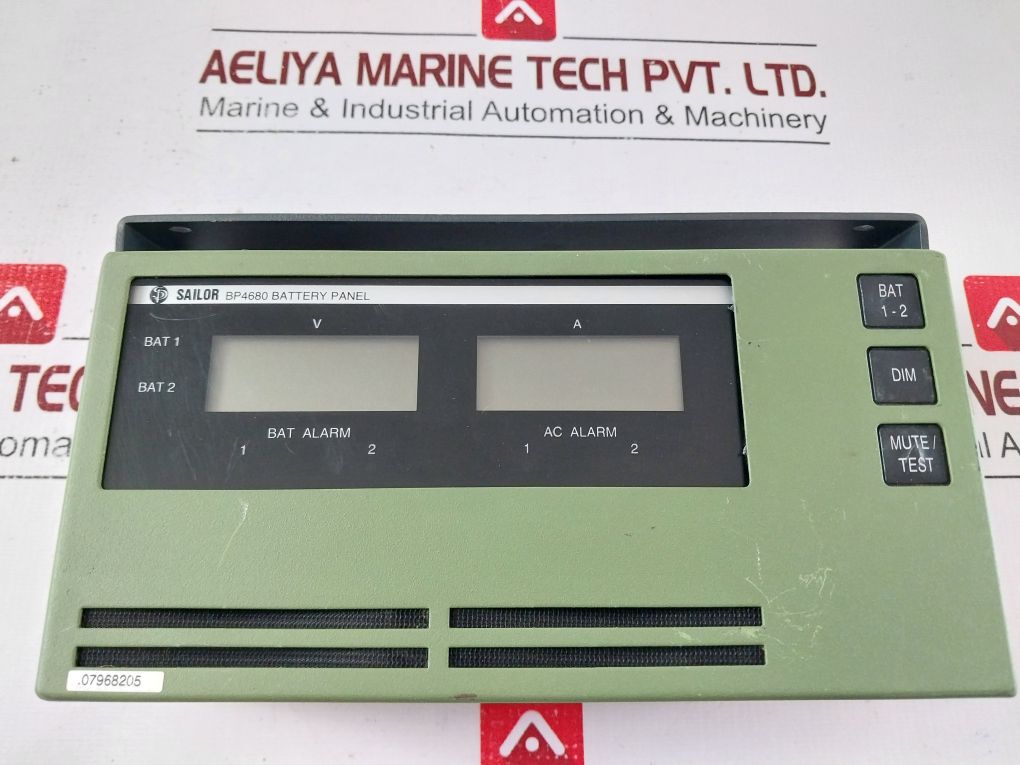 Sailor Bp4680 Battery Panel 8046800000