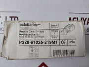 Salzer P220-61025-a01 Rotary Cam Switch