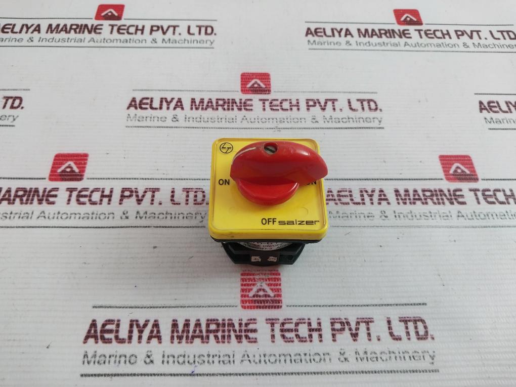 Salzer S16-61198-b03 Operated Rotary Switch