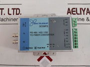 San Telequip Sc09Fss S020 St 24 Rs 485/422/232 To Fiber Converter 24Vdc
