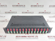 San Telequip Sc09Fsr Ethernet To Fiber Convertor Rack 14 Slots
