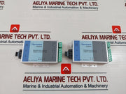 San Telequip Sc09Fss S020 Sc 24 Fiber Converter 9-48V Dc