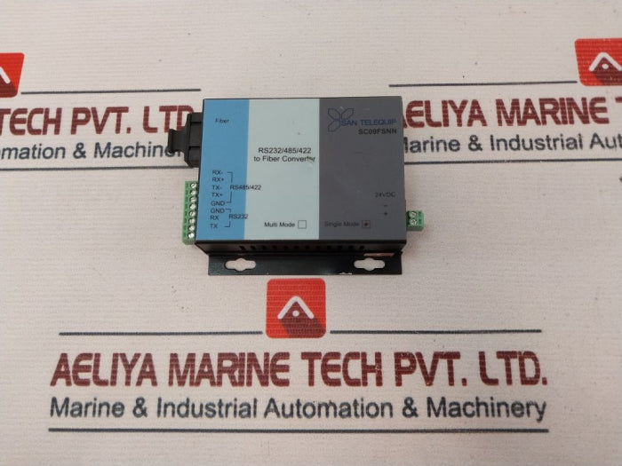 San Telequip Sc09Fss Serial To Fiber Converter