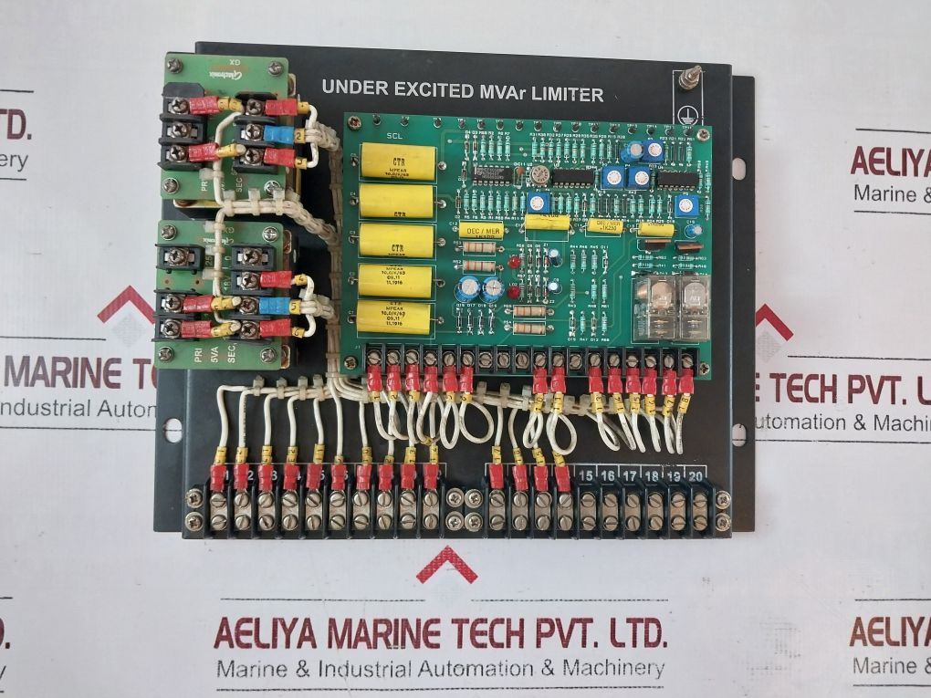Sanelec Excitation Systems Pcb-umvar Under Excited Mvar Limiter ...
