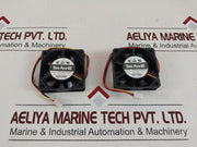 Lot Of 2X Sanyo Denki San Ace 60 Cooling Fan 109P0612S7D01