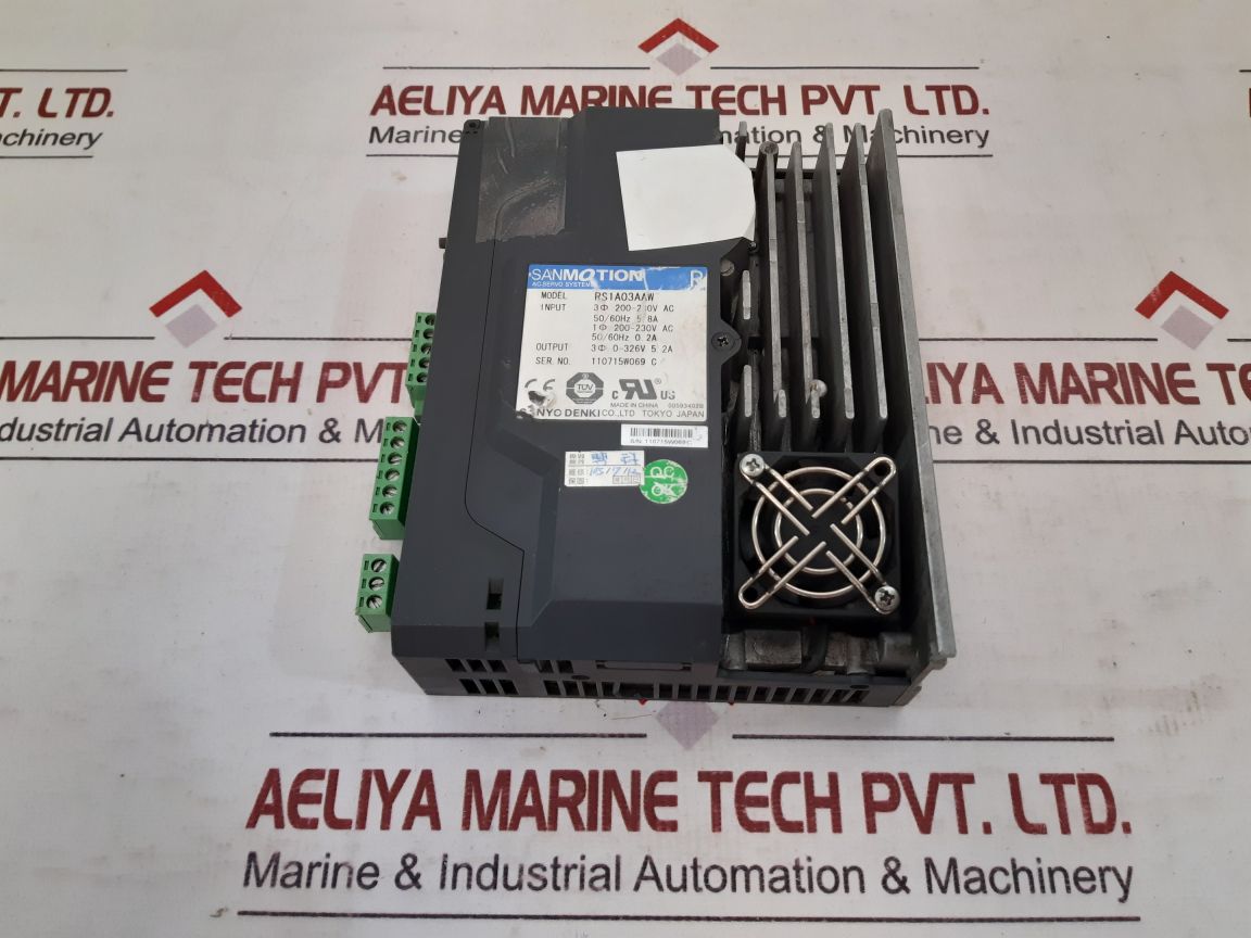 Sanyo Denki Rs1A03Aaw Ac Servo Systems