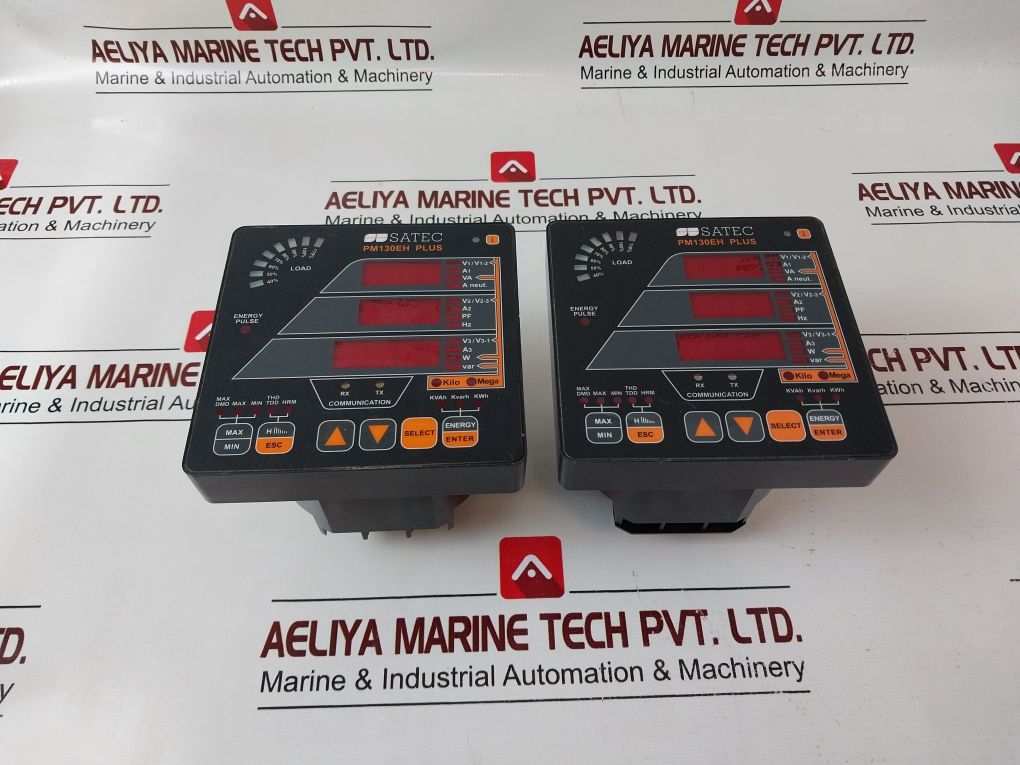Satec Pm130Eh Plus Multifunctional Power Meter 85-265 Vac 50/60Hz