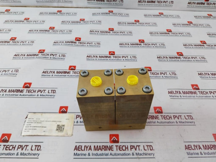 Sauer & Sohn Hp Compressor Wp5000 Pneumatic Relief Valve 061078