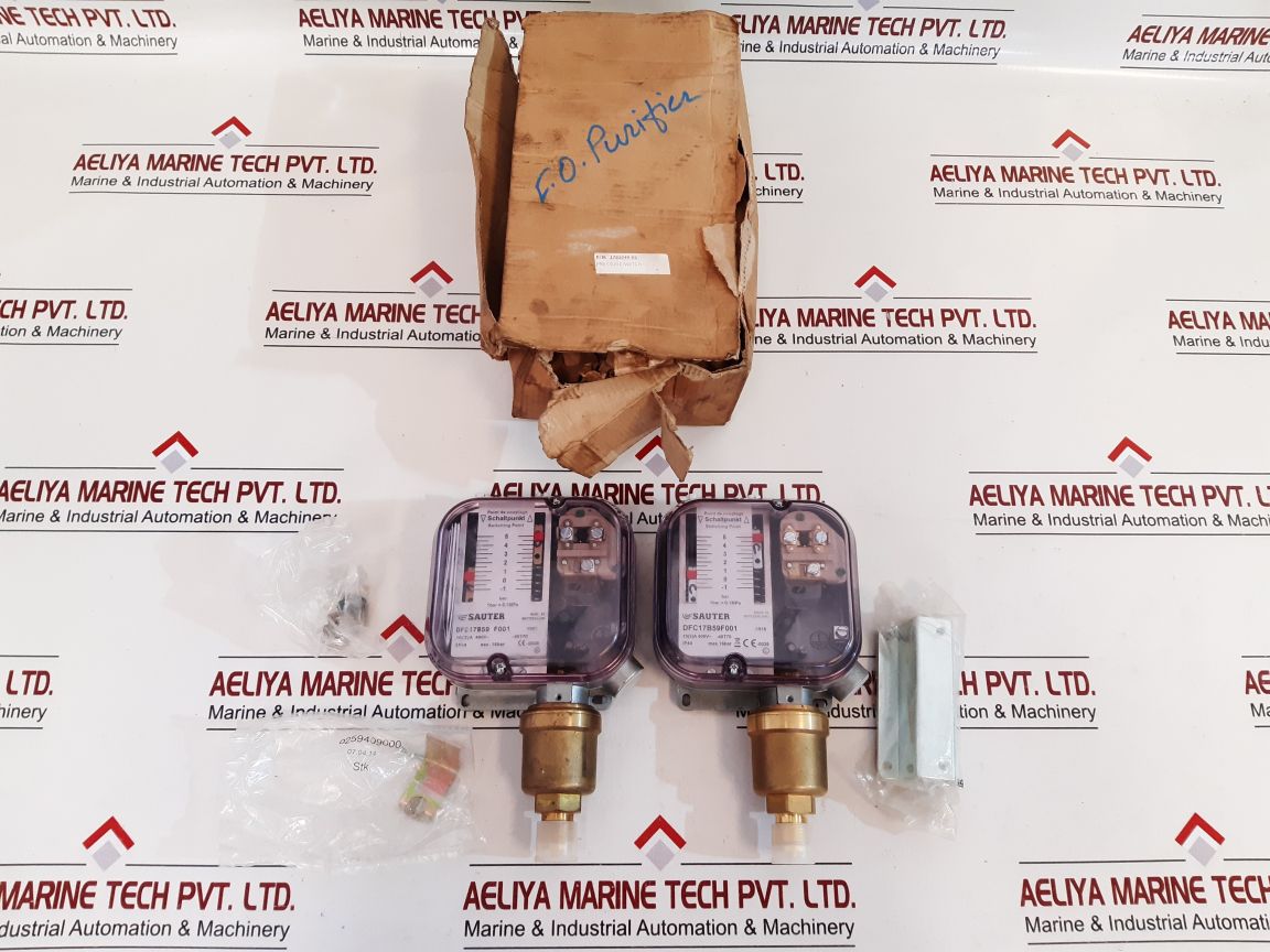 Sauter 1761049-01 Pressure Switch