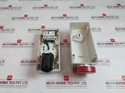 Scame 561.32864 Interlocked Socket 3P+T-ip67-32A-3H/380V-50Hz/440V-60Hz