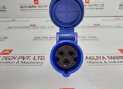 Scame 610.383 Power Connector Adapter Socket Ip20 250V Ac 16A