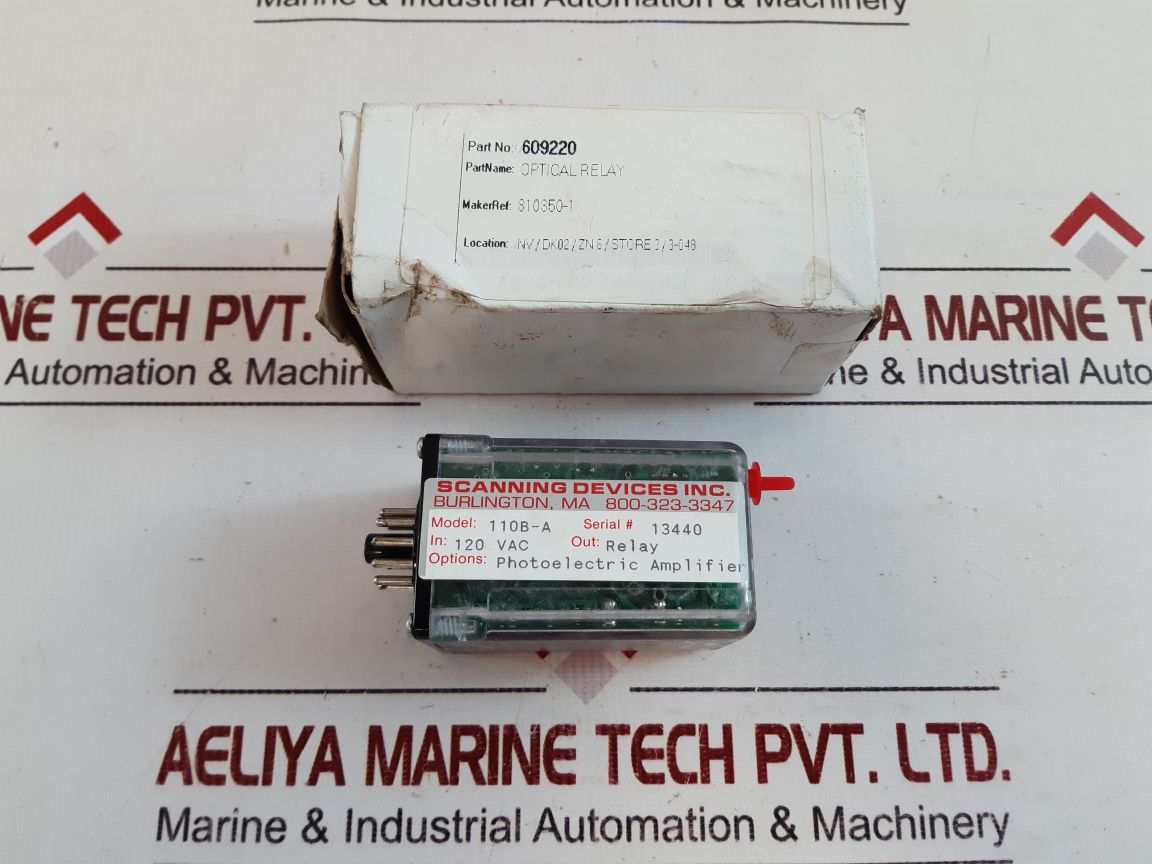 Scanning devices 110b-a photoelectric amplifier