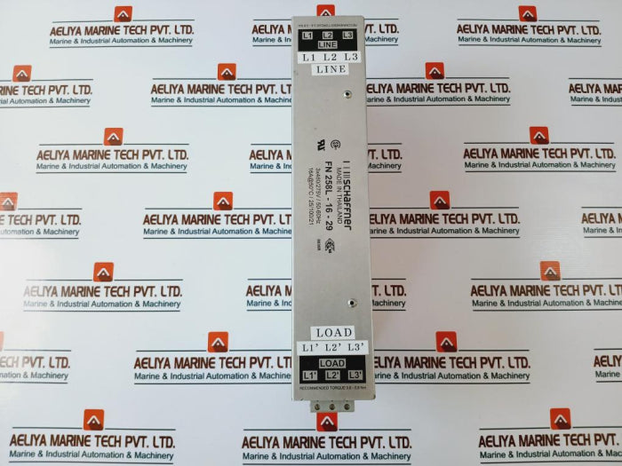 Schaffner Fn 258L-16-29 Power Line Filter 3X480/275V/ 50-60Hz