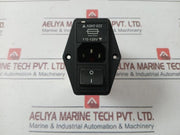 Schaffner Fn 394-6-05-11 Ac Power Entry Module 110/250Vac/50-60Hz