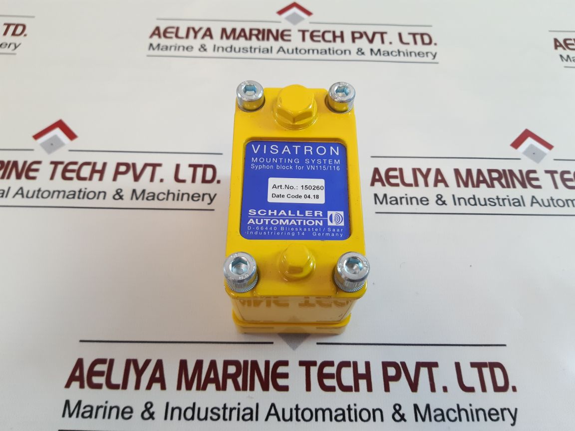 Schaller Automation 10013 Syphone Block For Vn115/116