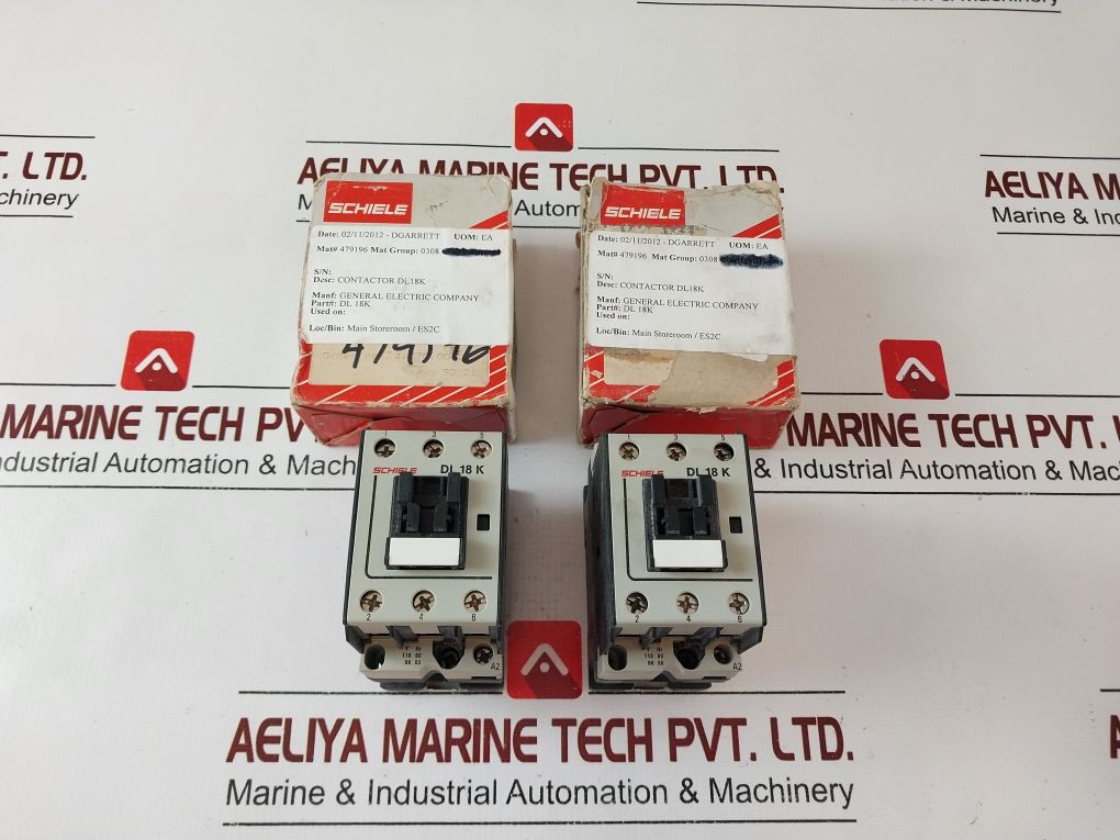 Schiele Dl 18K Contactor 110V 60Hz 96V 50Hz