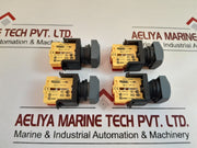 Schlegel Ml/Mto Auxiliary Contact Red Pushbutton