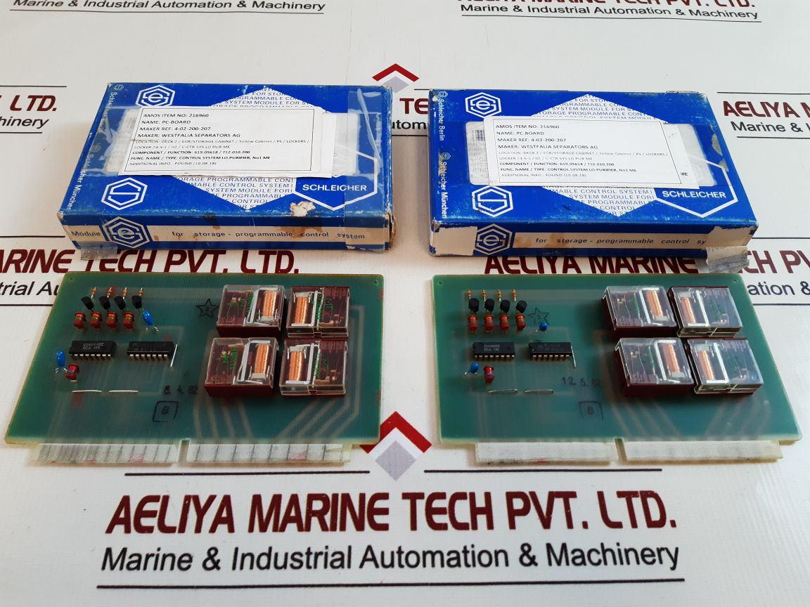 Schleicher 4.02.200.207 Plc Circuit Board