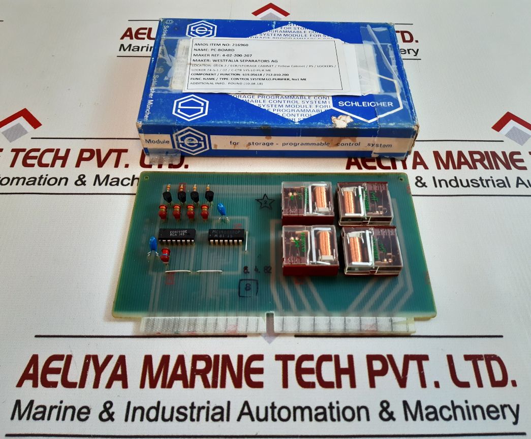 Schleicher 4.02.200.207 Plc Circuit Board