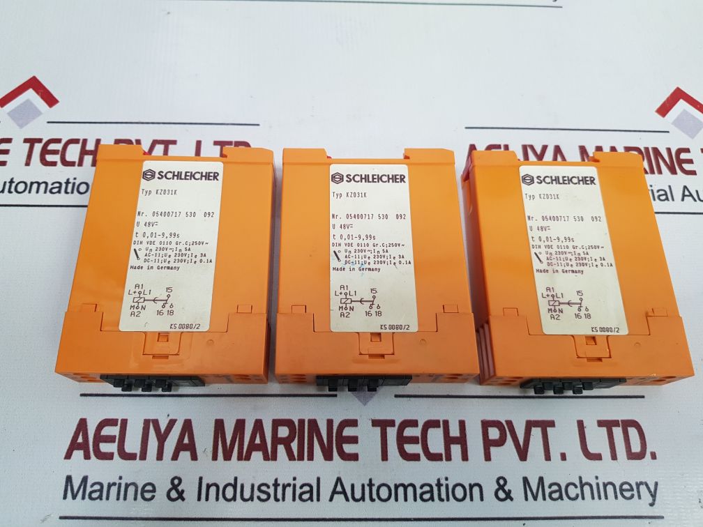 Schleicher Kzd31K Time Relay