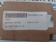 Schleicher Kzt01 (F) Time Relay 15-300S 06012758 255 026
