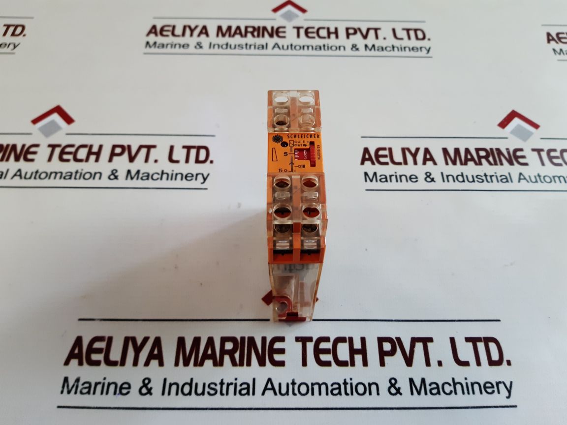 Schleicher Kzt 110 Time Delay Relay 24Vac 50-60Hz