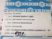 Schleicher Nt015-230-z Power Supply Unit
