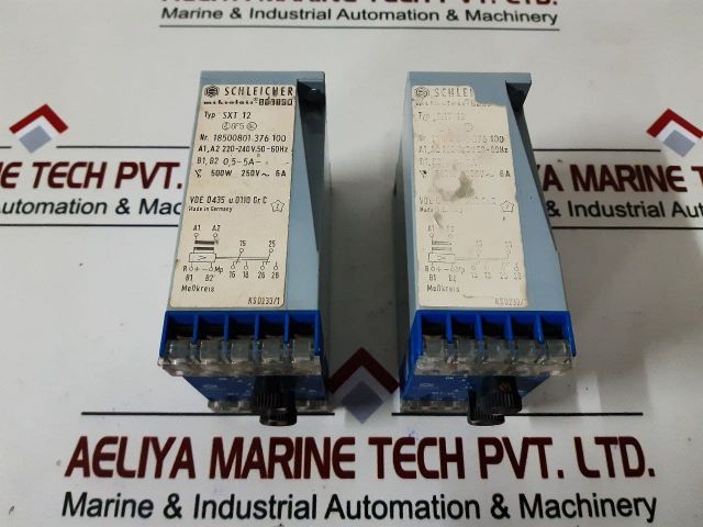 Schleicher Sxt 12 Timing Relay 18500801-376 066