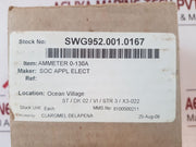 Schlumberger Ammeter 0-130A