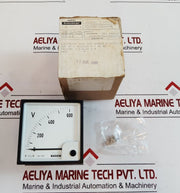 Schlumberger s2624 4855 voltmeter 0-600v