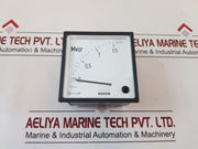 Schlumberger S2624 4953 Panel Meter -0,2 Mvar + 1,6 Mvar