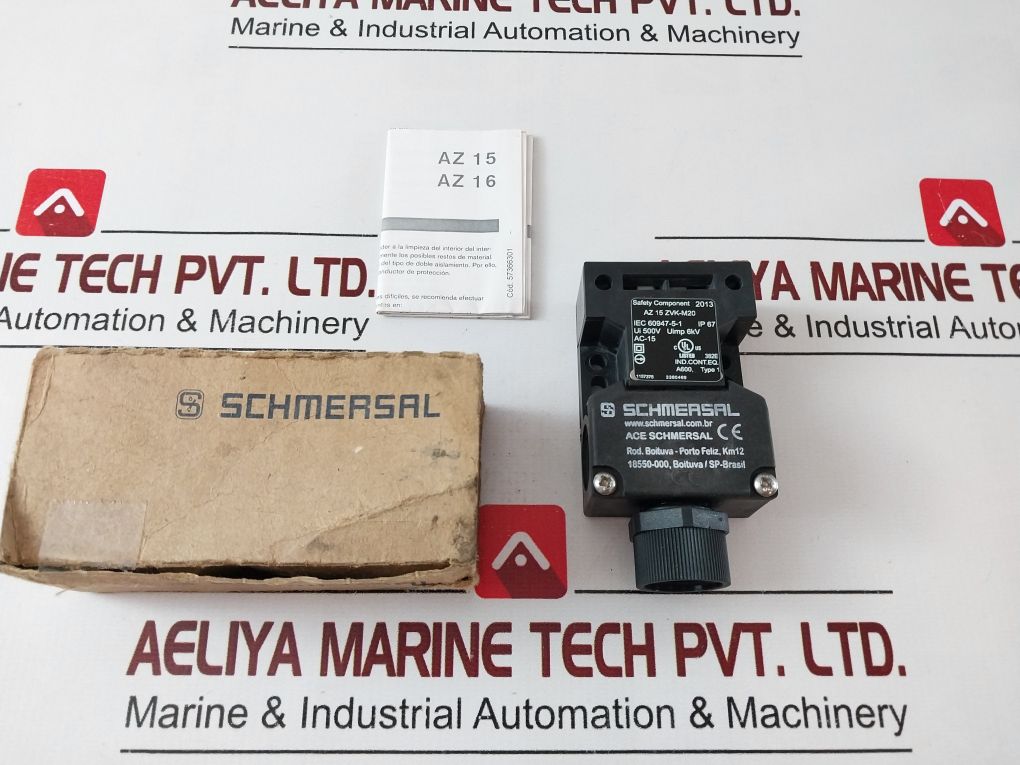 Schmersal Az 15 Zvk-m20 Limit Switch