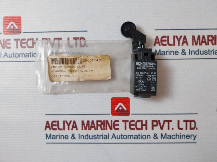 Schmersal Z4K 236-11Z-m20 Limit Switch Roller Lever Ip67