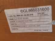 Schneider Electric 640-3400116000Gb-z Electronic Pc Board