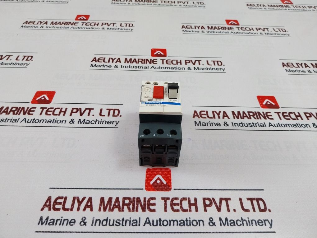 Schneider Eiectric Telemecanique Gv2Me08 Motor Circuit Breaker 2.5-4A
