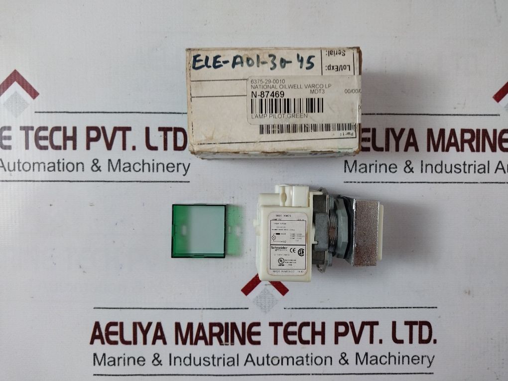 Schneider Electric 9001 Km23 Pilot Light Module Green