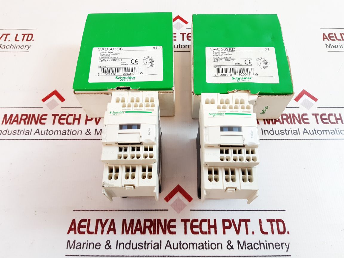 Schneider/Telemecanique Cad503Bd Control Relay Lad4Tbdl