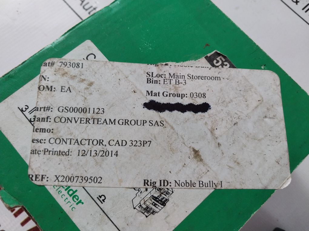 Schneider/Telemecanique Cad 323 P7 Control Relay Gs00001123