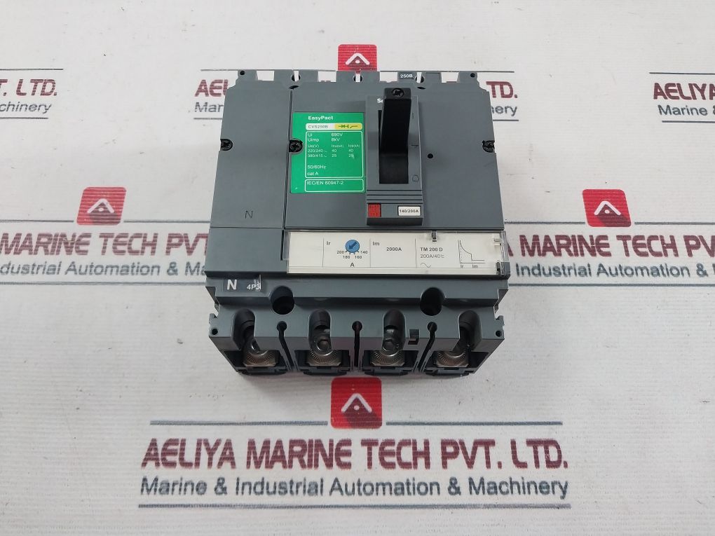 Schneider Electric Cvs250B Circuit Breaker 200A