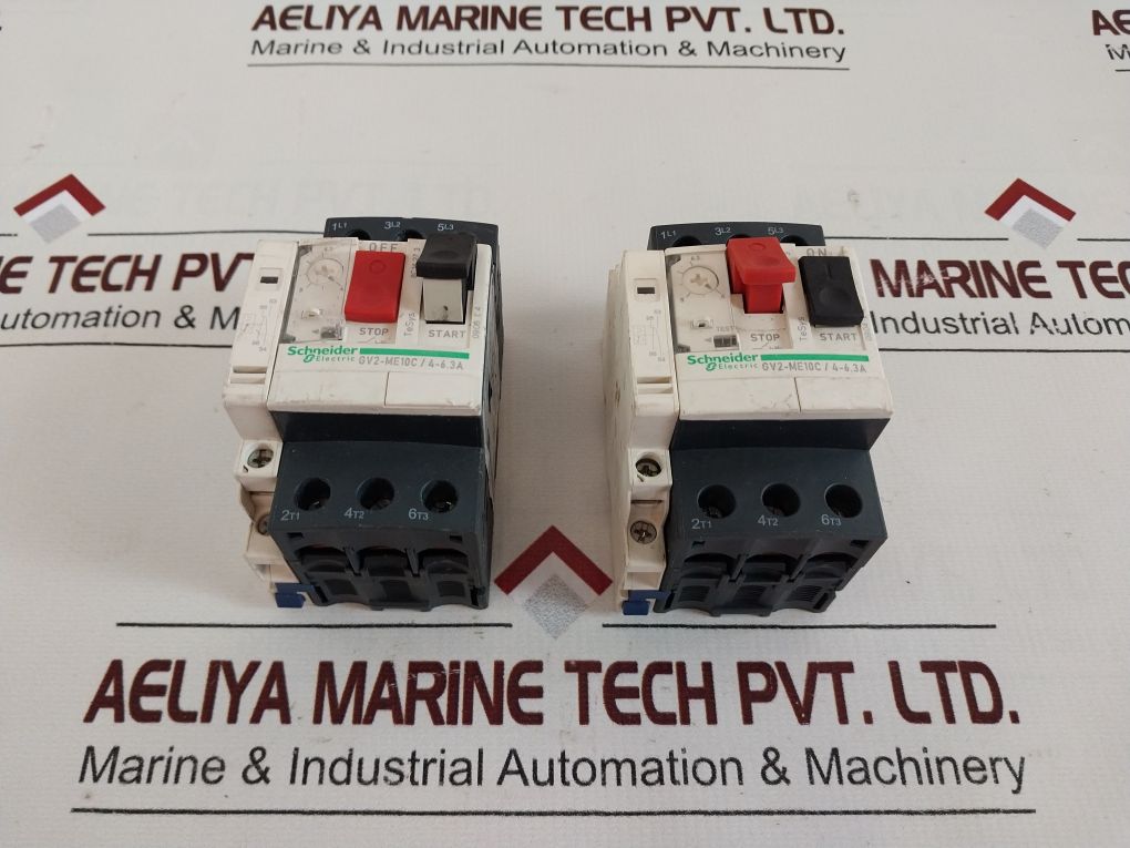 Schneider Electric/Telemecanique Gv2-me10C/4-6.3A Motor Circuit Breaker Gvad0110